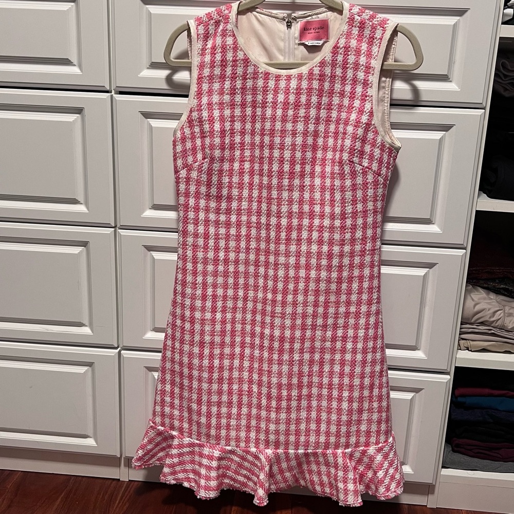 Kate Spade tweed lined dress- adorable! Size 6
